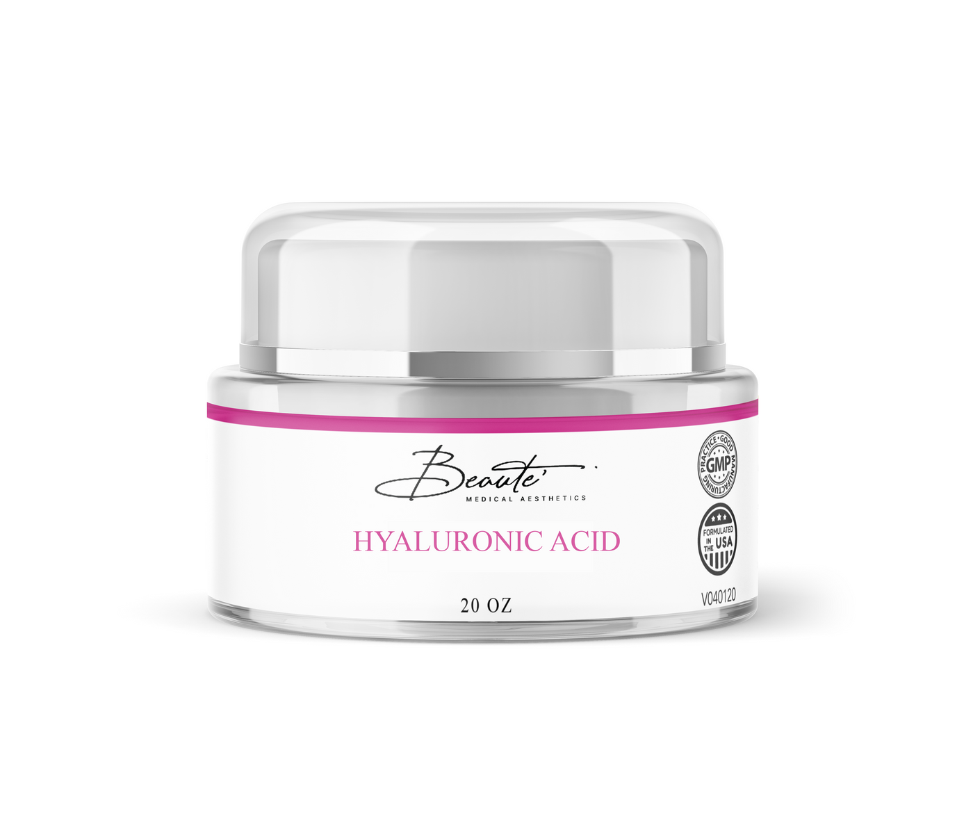 Hyaluronic Acid Cream for Post-Treatment Hydration & Anti-Aging Care