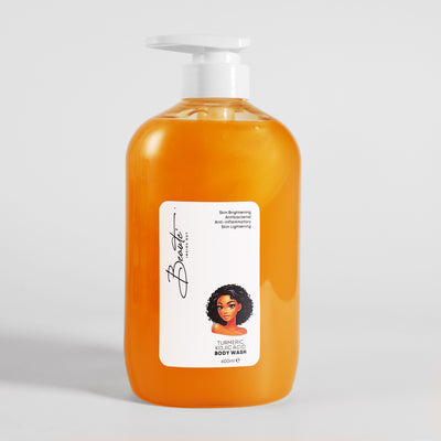 Turmeric & Kojic Acid Body Wash for Brightening and Even Skin Tone