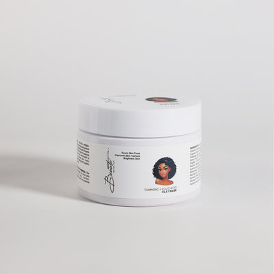 Turmeric & Kojic Acid Body Clay for Brightening and Even Skin Tone